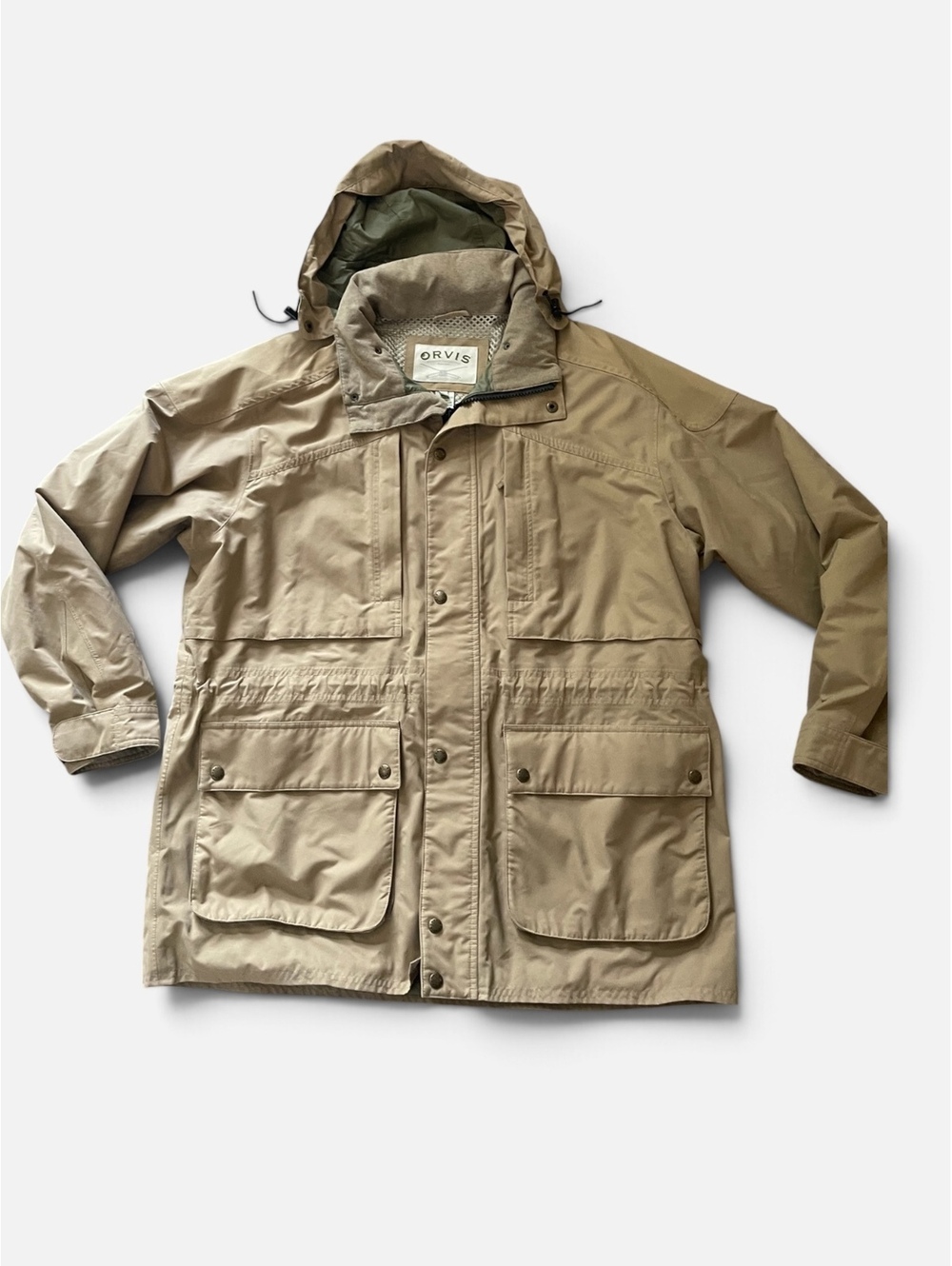 Orvis Men's Lightweight Hooded Outdoor Jacket, Size Large, K